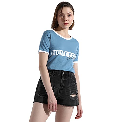 Image of PINACOLADA Grey Quarter Sleeves T-Shirts one Two Three