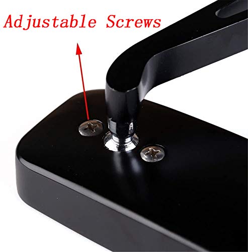 Image of munirater Black Motorcycle Aluminum Side Mirrors Replacement for Dyna /Iron 883