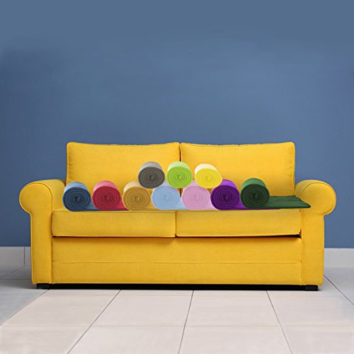 Imperial Home Soft Fleece Throw - 50x60, Cozy Blanket for Couch, Bed, Travel, Any Room (Assorted Colors) - Thumbnail 6