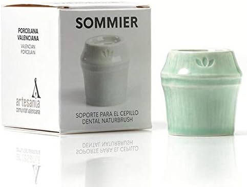 NATURBRUSH SOMMIER soporte para cepillo dental verde 1 pz 50 g