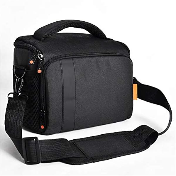 JHDFH Waterdichte Nylon Schouder Camera Tas DSLR Video Camera Tas Voor Lens Pouch Tas B500 P900 D90 D750 D7000 (Color : Black)
