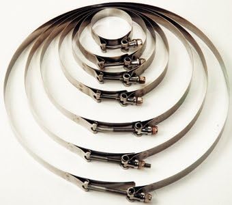 Trident Rubber Clamps, T-Bolt 5-1/2"