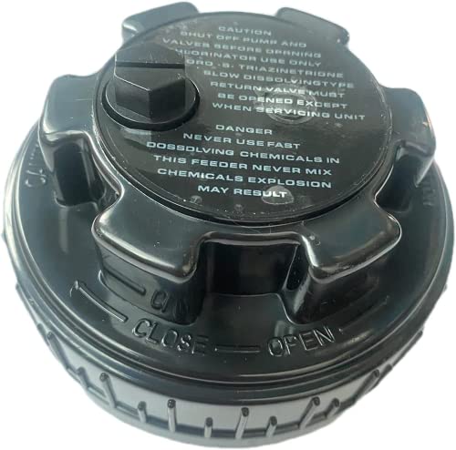 Aupll Chlorinator Cover Replacement for Hayward CLX110C Automatic Chlorinator Feeder, Black Chlorinator Cover Cap Replacement for Hayward