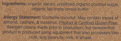 Image of Hu Kitchen, Bar Chocolate Dark Simple Organic, 2.1 Ounce