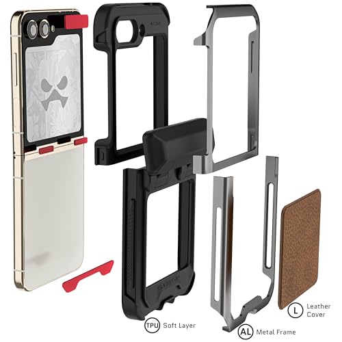 Coque Galaxy Z Flip5 Ghostek ATOMIC étui premium gris - 5