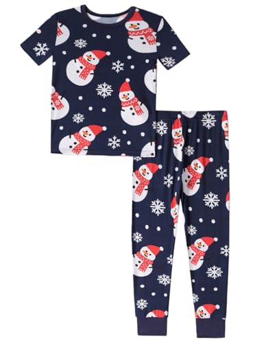 Image of Kids 2-Piece So Soft Playtime Set-Lightweight Viscose from Bamboo Short Sleeve Top&Leggings for Toddler Boy & Girls