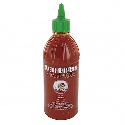 Sauce pimentée Sriracha Coq en grand format de 12 bouteilles pour vos stocks