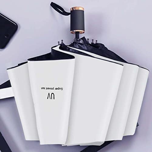 Image of KEKEMI 3 Fold Automatic Sun & Rain Umbrella for Men & Women (Pack of 2)