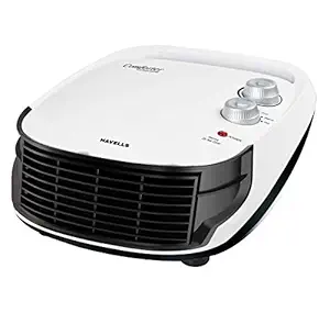 Comforter Room Heater 2000 Watt with Overheat Protection, Adjustable Thermostat Control Knob &Adjustable Vent for Air Delivery (White and Black)