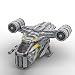 Astronave Mandalorian Razor Crest Spaceship, Sci-Fi Super Star Spaceship compatibile con LG Star Wars Spaceship - 1383 parti