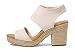 Produktbild TOMS Damen Majorca Platform Sandale mit Absatz, Dusty Peach, 38 EU