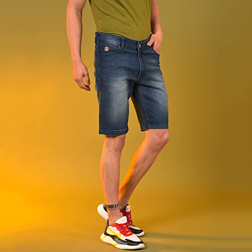 Image of CAHOOT Men Torn Jeans Short