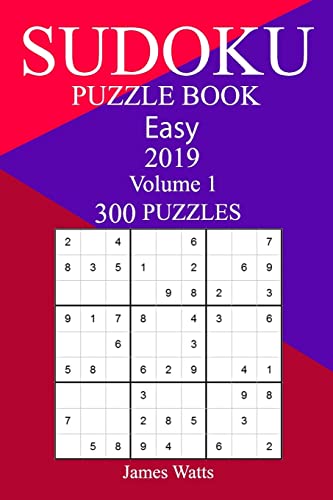 300 Easy Sudoku Puzzle Book 2019