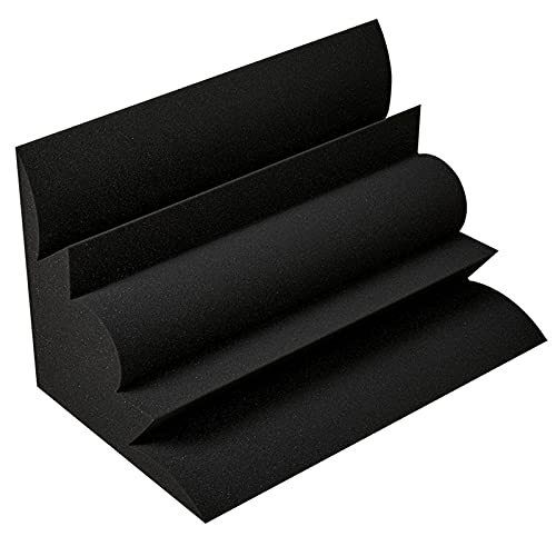 Paneles de Espuma Acústica, Kit de Tratamiento Acústico DIY para Pared, Paneles Absorbentes de Sonido para Estudios de Grabación, Sala de Juegos, Cines, Negro 50X30X30Cm miniatura 1