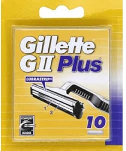 Gillette GII Cuchillas Plus, 10 unidades