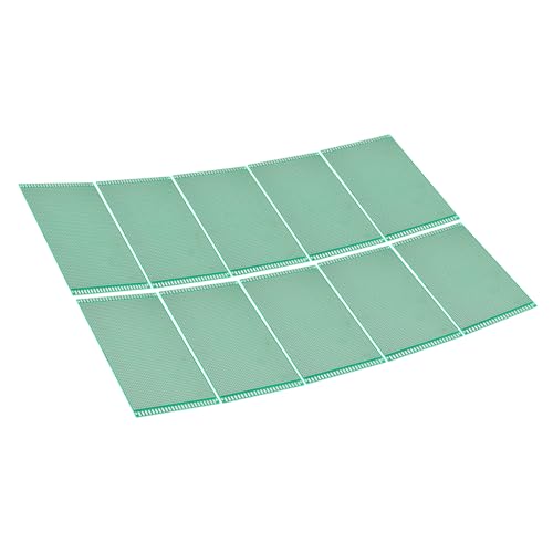 Projets électroniques à la maison : lot de 12 cartes à souder PATIKIL 18x12cm
