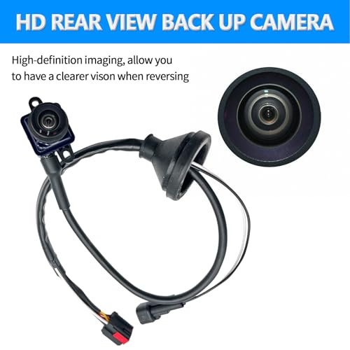 Image of Rear View Back Up Camera Compatible with Chrysler Town & Country 2011-2016 Dodge Grand Caravan 2011-2020 Reverse Park Assist Backup Camera Replaces 4672639AA CH1960103