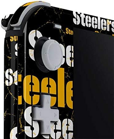 Skinit Decal Gaming Skin Compatible with Nintendo Switch Lite - Officially Licensed NFL Pittsburgh Steelers Black Blast Design