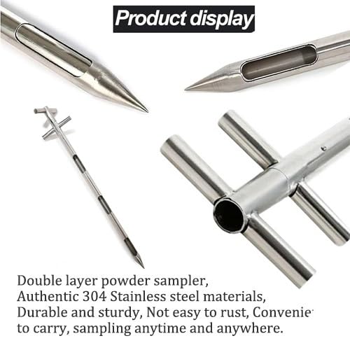 Grain Probe Sampler Stainless Steel Solid Sample Turnicate Kit ...