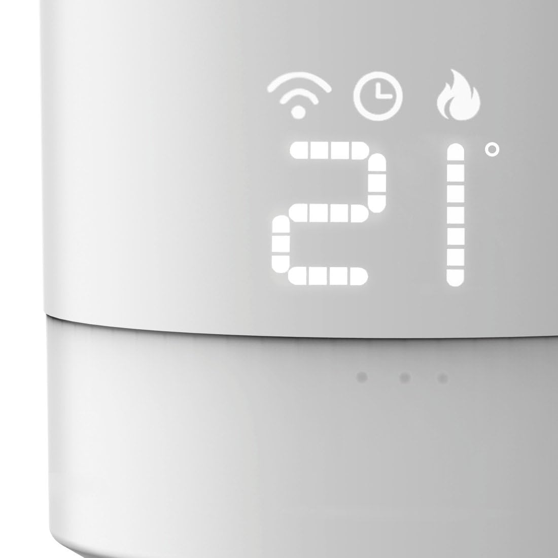 Hama Smart Home Dodatkowa Głowica Termostatyczna WiFi - Inteligentna, Zdalne Sterowanie, Kompatybilna z Zigbee, Amazon Alexa, Google Home, Apple Siri