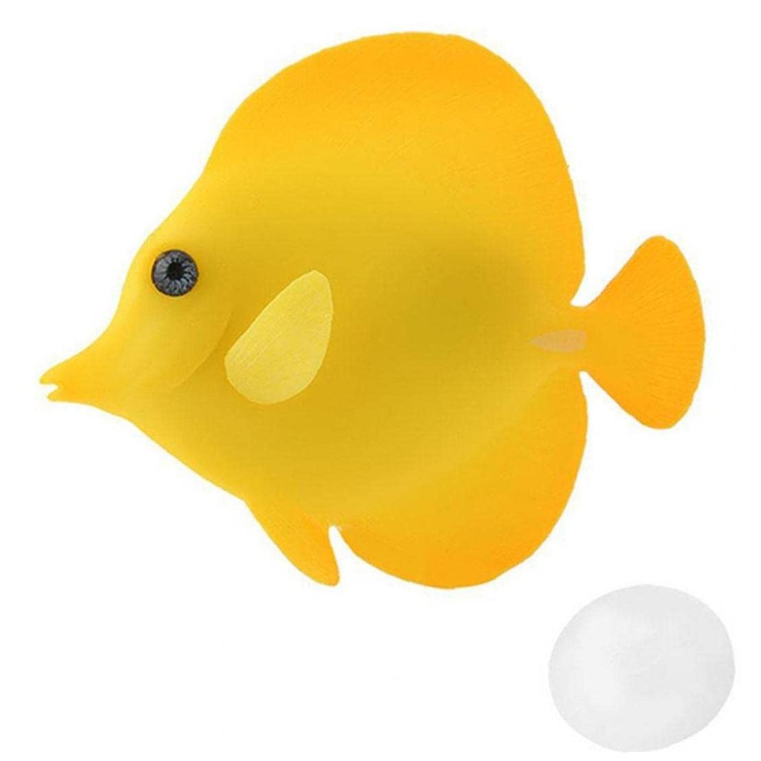 Amazon.co.jp: 水族館 人工魚 偽のシリコン熱帯魚 タンク浮遊魚 水族館