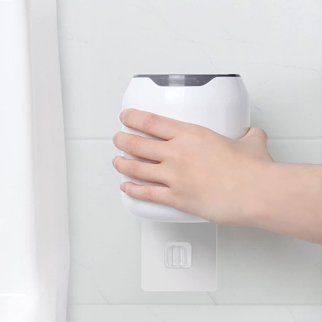 HASMI Escobillas de Baño Cepillo de Inodoro montado en la Pared, Cepillo de Inodoro con Soporte, Cepillo de Inodoro con Base, diseño Moderno de Limpieza de baño de baño. Escobilla WC