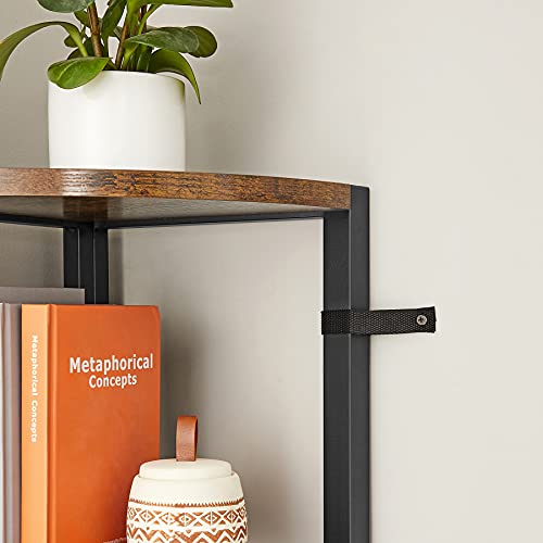 VASAGLE hoekplank met 5 planken, boekenkast, opbergplank, multifunctioneel, voor woonkamer, slaapkamer, kantoor… - Image 6