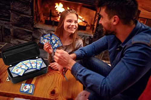 Quiver Time Bundle - Black Bolt Quiver Card Case + Orange And Purple Card Case Dividers & Separators (7-Piece Set) #TOP7