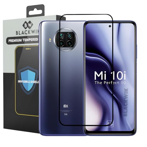 Image of Blackwik Tempered Glass for Xiaomi Mi 10i 5G / Mi 11i / Mi 11i Hypercharge /Xiaomi 11T Pro /Redmi Note 11 Pro /Redmi Note 11 Pro Plus with Edge-To-Edge Protector Coverage| Easy Installation (Black)