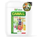 Fitokem CAMA-L Concime per Orto Liquido 5KG Concime per Piante da Frutto con Calcio, Magnesio e Azoto Fertilizzante Orto Contrasta il Marciume Apicale Nutre e Potenzia Produzione di Verdure e Frutti