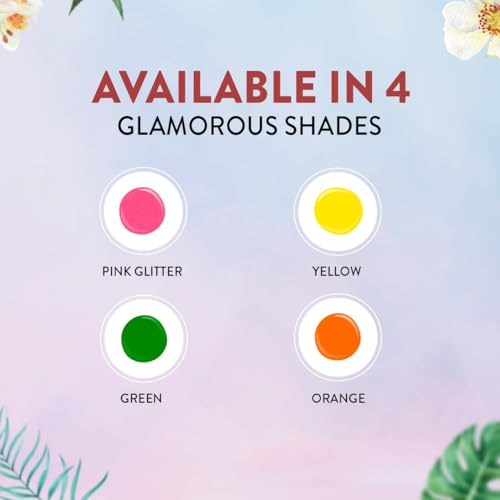 Image of Whimsy Beauty Funky Nail Paint Kit for Kids & Teens | 4 Peel Off Nail Paints + 2 Nail Sticker Sheets | Organic Natural Chemical Free | Quick Dry Washable | 4-16 Years