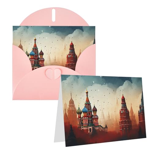 Cartes vierges Thinking of You pour encouragements et mots doux avec enveloppes
