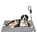 Toozey Pet Heating Pad, 6 Adjustable Temperature Dog Cat Heating Pad with Timer, Indoor Pet Heating Pads for Cats Dogs with Chew Resistant Cord, Electric Pads for Dogs Cats, Pet Heated Mat