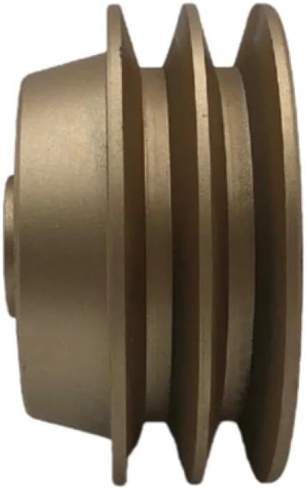Crankshaft & Water Pump Pulley Kit for Caterpillar SK6 Excavator Engine | Double-Groove Drive Pulley Replacement Set