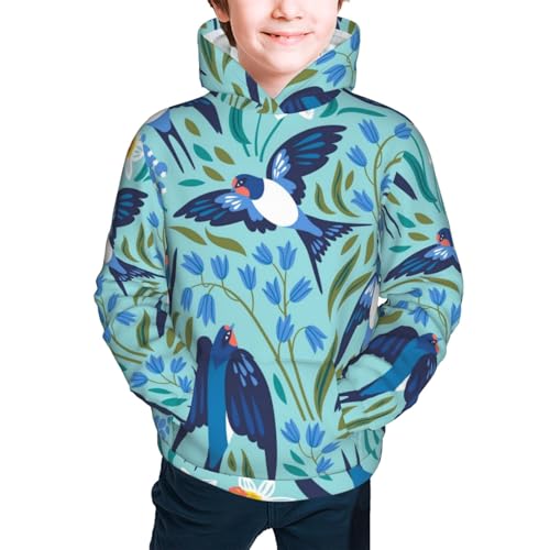 Friut Avocado Kid Hoodies Boys Sweatshirts Girls Pullover with Pocket3