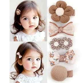 ベビー女児用ヘアクリップ - Amazon.co.jp