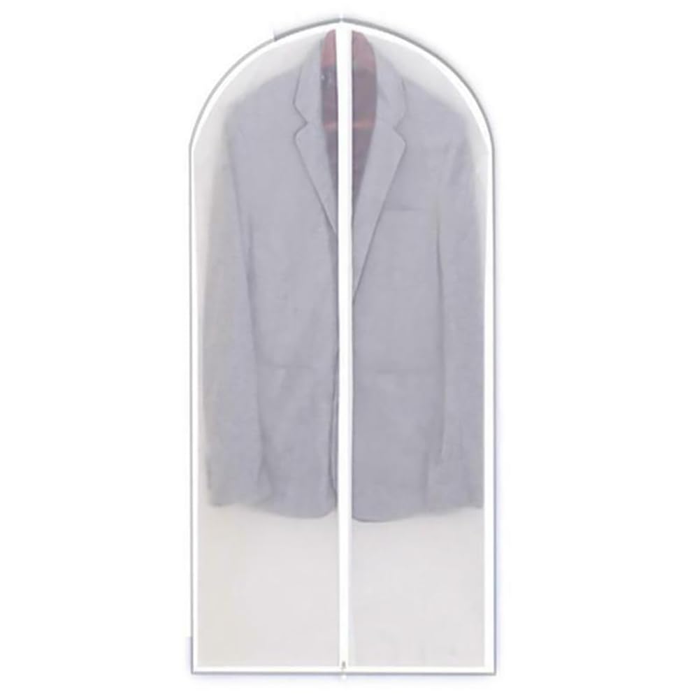 Van Der Linn Clear Pack Of 1 Breathable Garment Suit Bags (, 80Cm)