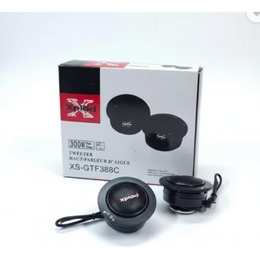 ESPtronics Xpold Dome Tweeter Speaker 300W