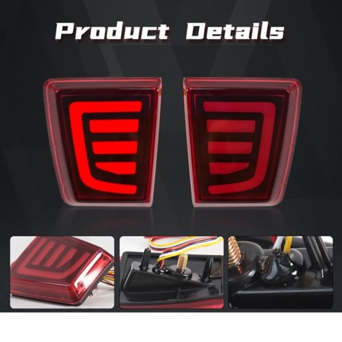 Clignotant arrière à LED pour remplacer les réflecteurs ternis de Pajero