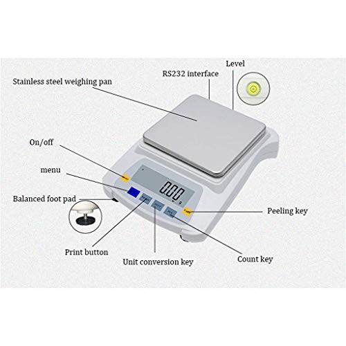 Báscula electrónica precisión 0.01g con pantalla LCD 5kg miniatura 2