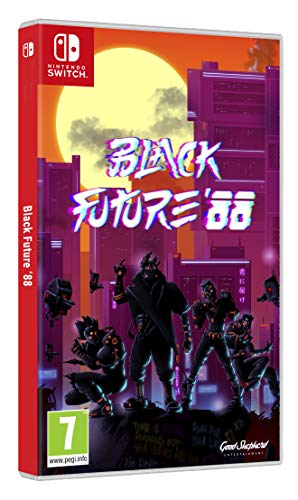 Black Future '88 shooter synth-punk y plataformas 2D retrofuturista 2