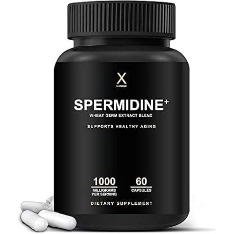 HUMANX Spermidine+ (USA Third Party Tested) - Spermidine-Rich Wheat Germ Extract & Zinc to Activate Cellular Renewal - Non-GMO, Spermidine Capsules - Supports Healthy Aging - Spermidine Supplement Cover