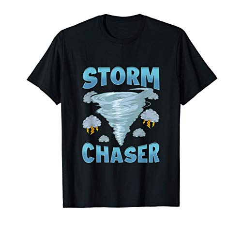 Cute Storm Chaser Severe Weather Tornado Meteorology Maglietta
