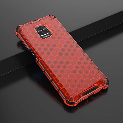 Image of Glasgow Back Case Cover for Mi Redmi Note 9 Pro Max Shockproof Military Grade Back Cover - Black