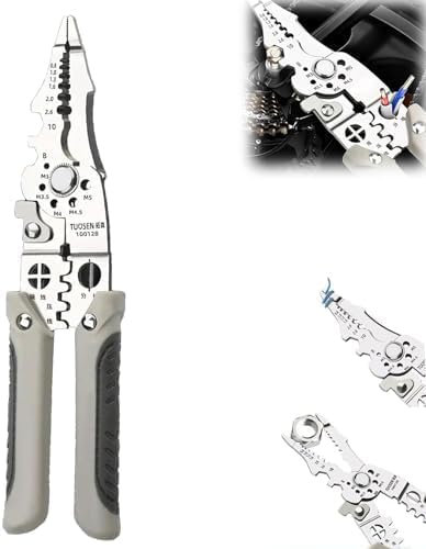 Sponsored Ad – 2024 Multifunctional Wire Stripper Crimper Cable Cutter Pliers, Professional Electrical Wire Stripping Tool, Multipurpose Wire Stripper for Electrical Cable Cutting