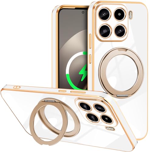 BOOERUL �Ή� Xiaomi 15 Pro �P�[�X �ϏՌ� �����O�t�� �V���R�� �V���I�~ 15�v�� �X�}�z�P�[�X ���^ �y�� �h�w�� �X�^���h�@�\ �l�C ���΂݂Ȃ� �S�g�ی� �ϋv�� �T���T���G��S�n �Ή� Xiaomi15pro �J�o�[