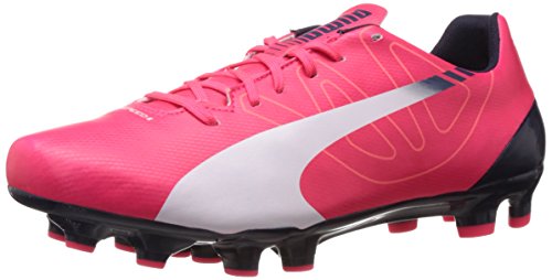 Puma Evospeed 5.3 FG, Botas de fútbol para Hombre, Rojo-Rojo (Bright Plasma-White-Peacoat 05), 42.5 EU
