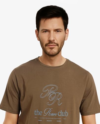 Image of Rare Rabbit Regular fit Plain t-Shirt