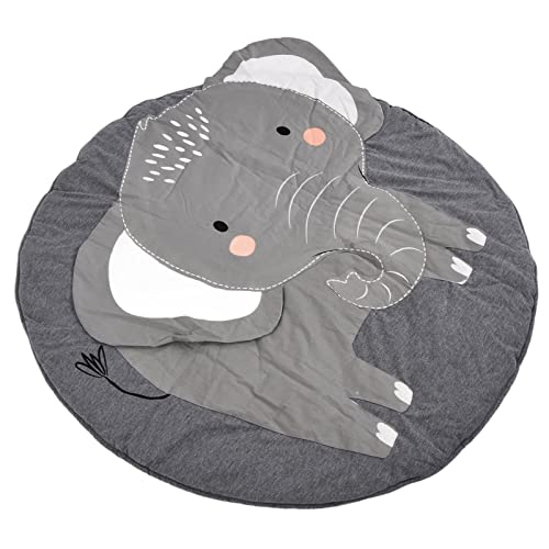 Baby Speelkleed Ronde Cartoon Olifant Patroon Zachte Katoenen Decoratie Kruipen Mat voor Kinderen - Afbeelding 6