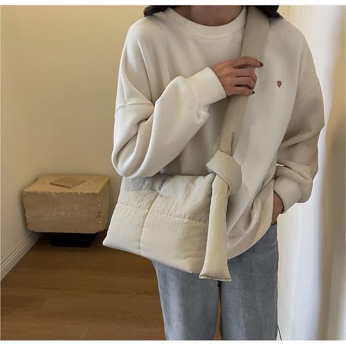 Large Quilted Tote Bag for Women Puffer Tote Bag Hobo Shoulder Bags Padded Crossbody Bags Handbag Bubble Purses2